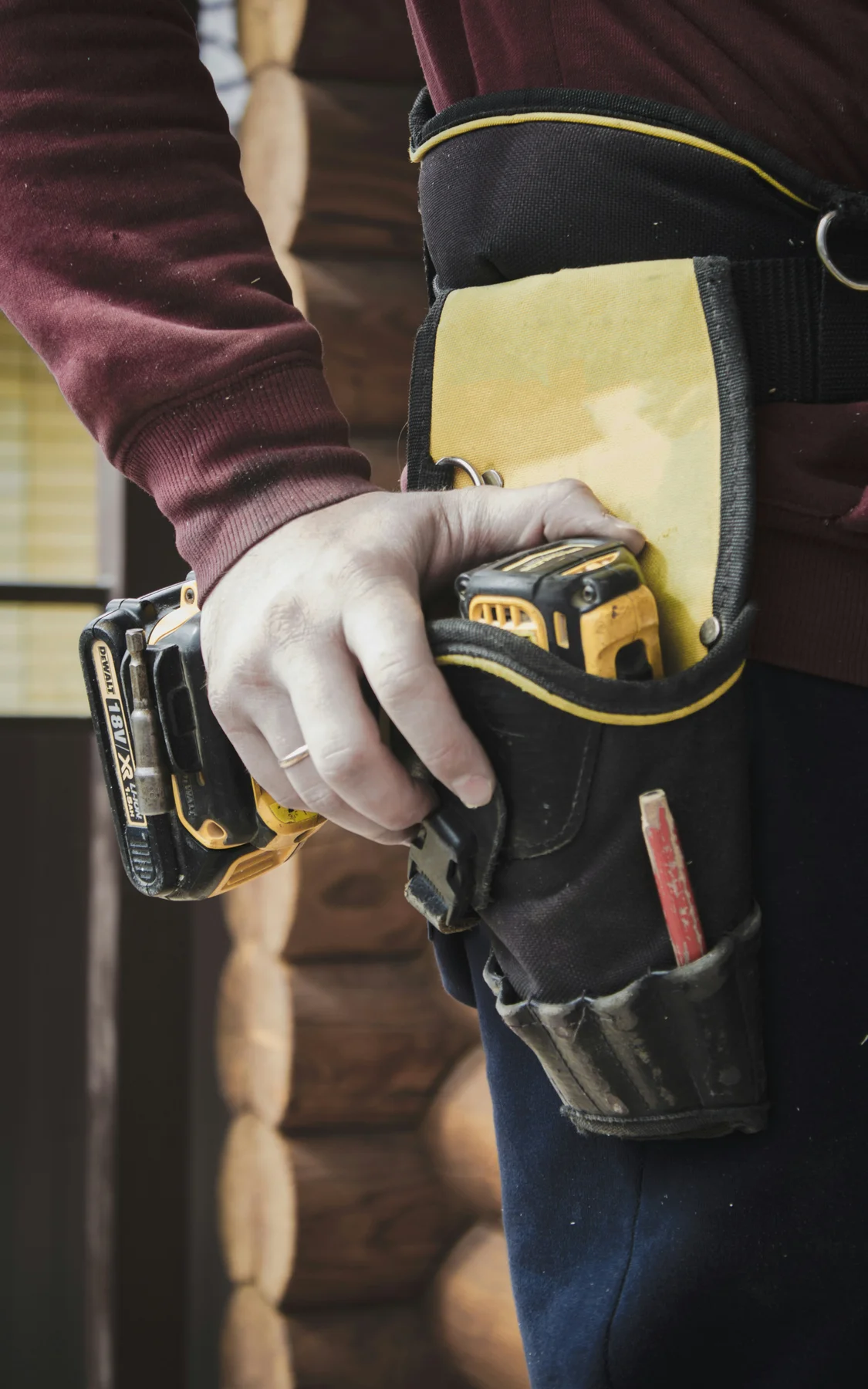 Tools ready for residential electrical work — stock photograph